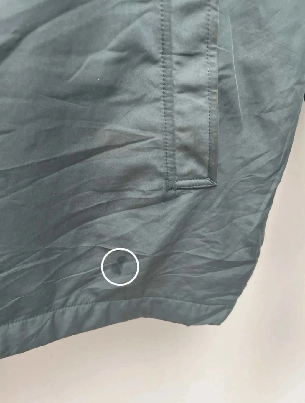 90s vintage GAP veste high neck zipup nylon jacket Mens XL – photo 14